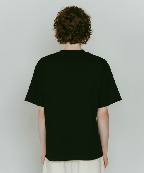 Knuth Marf(クヌースマーフ)の「vintage print T shirt(unisex)(Tシャツ/カットソー・レディース・ブラック×ブラック/モスグリーン/ブラック/アイボリー/グレー・FREE)」の19枚目の写真