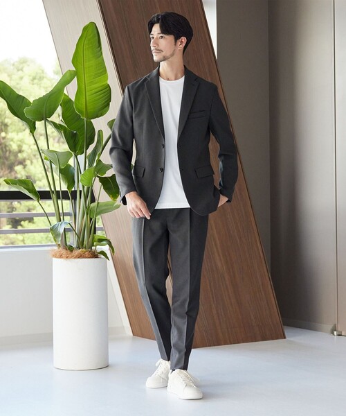 WEB限定 WARDROBE SMART】LANATEC OX セットアップ/背抜き