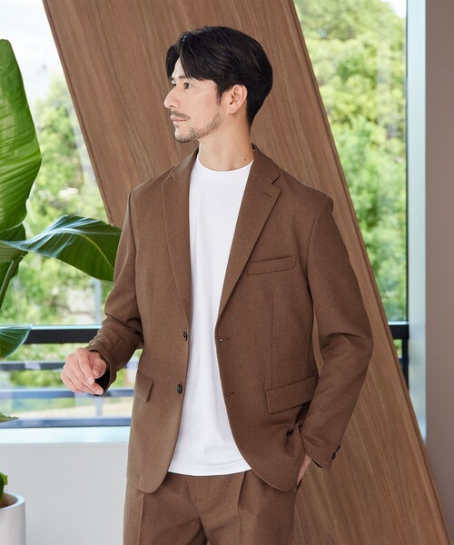 WEB限定 WARDROBE SMART】LANATEC OX セットアップ/背抜き