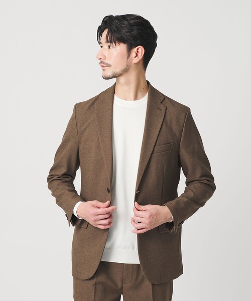 WEB限定 WARDROBE SMART】LANATEC OX セットアップ/背抜きジャケット