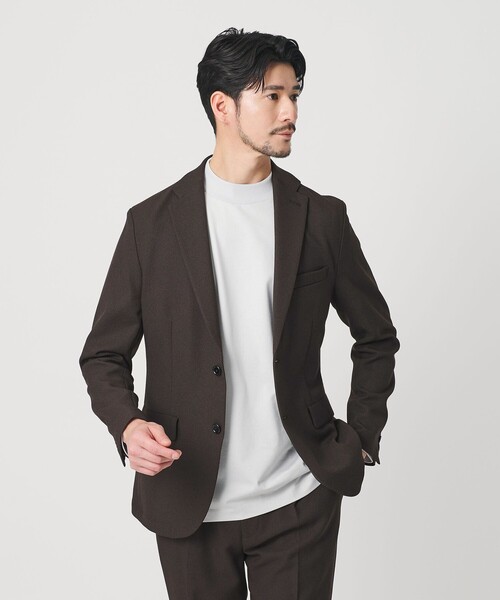 BEAUTY&YOUTH UNITED ARROWS（ビューティーアンドユースユナイテッドアローズ）の「【WEB限定 WARDROBE SMART】LANATEC OX セットアップ/背抜きジャケット＆イージーパンツ（セットアップ・メンズ・ブラウン/ダークブラウン/ダークグレー/ネイビー/オリーブ・S/M/L/XL）」の22枚目の写真