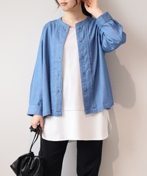 MB mint breeze（エムビーミントブリーズ）の「【L～5L 大きいサイズ】レイヤードタンクトップ（タンクトップ）」