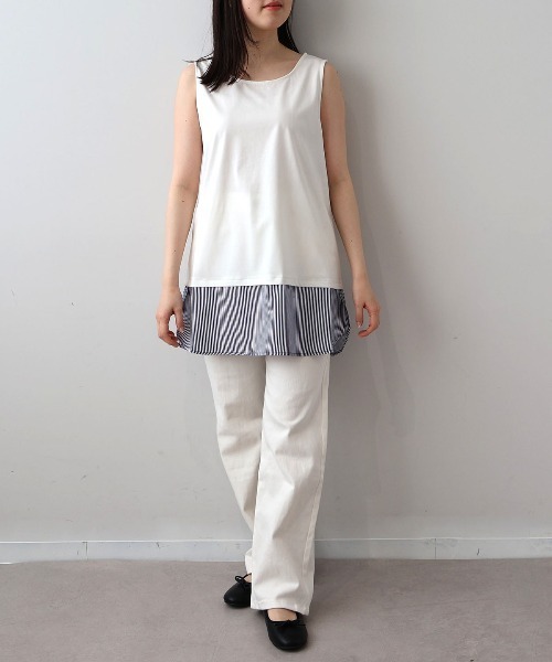 セール】【L～5L 大きいサイズ】レイヤードタンクトップ（タンクトップ