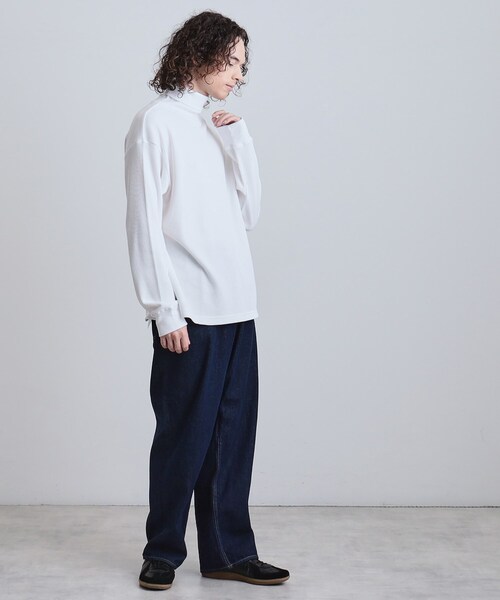 tk.TAKEO KIKUCHI（ティーケータケオキクチ）の「バギーデニムパンツ（デニムパンツ・メンズ・ライトブルー/ブルー系その他・02/03/04）」の5枚目の写真