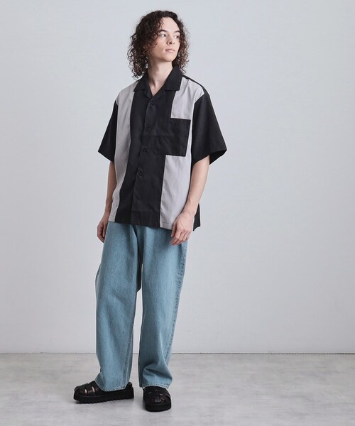 tk.TAKEO KIKUCHI（ティーケータケオキクチ）の「バギーデニムパンツ（デニムパンツ・メンズ・ライトブルー/ブルー系その他・02/03/04）」の9枚目の写真