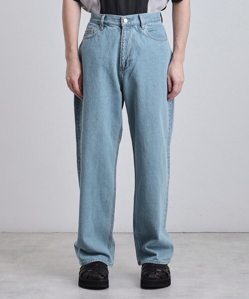 tk.TAKEO KIKUCHI（ティーケータケオキクチ）の「バギーデニムパンツ（デニムパンツ・メンズ・ライトブルー/ブルー系その他・02/03/04）」の11枚目の写真