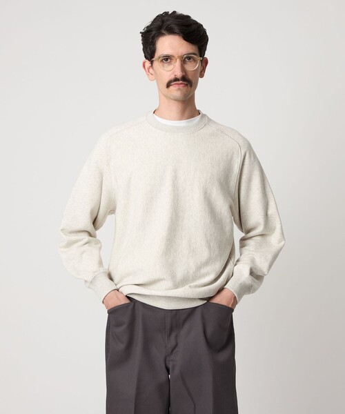 セール】＜Steven Alan＞ CR ウラケ フリーダムスリーブ クルーネック