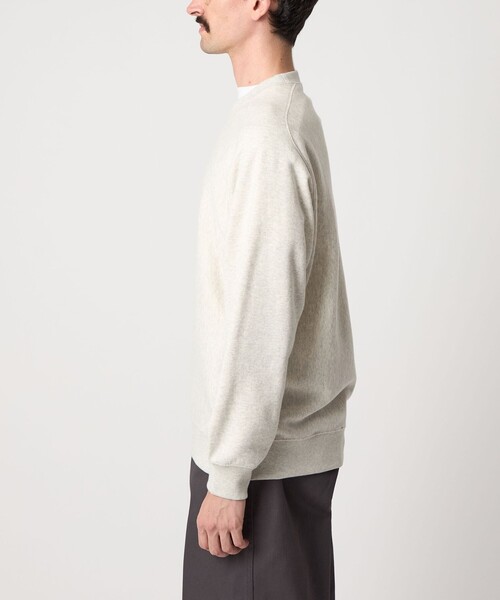 Steven Alan（スティーブンアラン）の「＜Steven Alan＞ CR ウラケ フリーダムスリーブ クルーネック スウェット（スウェット・メンズ・グレー/ダークグリーン/ブラック・S/M/L/XL）」の18枚目の写真