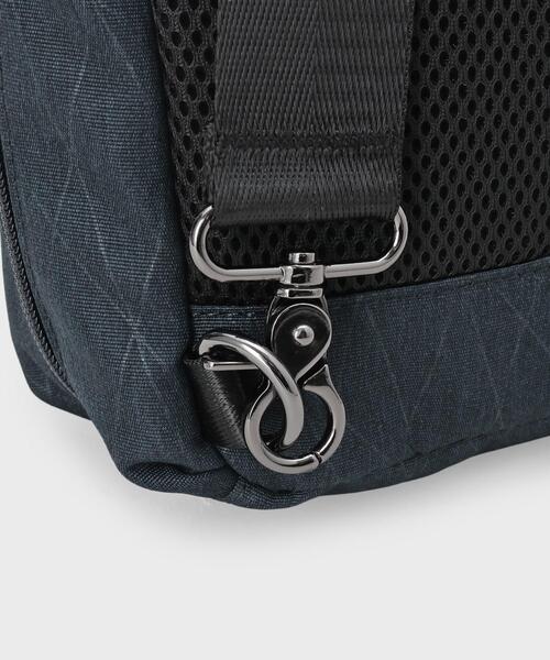 新品未使用✨タケオキクチ ボディバッグ ダブルファスナー ブラック 多機能・軽量】NEWシャドーライン ボディバック（ボディバッグ