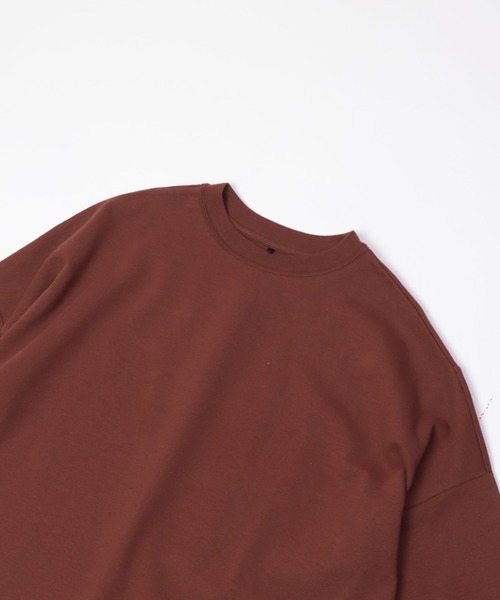 Brocante（ブロカント）の「[Brocante / ブロカント] 40/ポンチ ココンチュニック（Tシャツ/カットソー・レディース・ブルーパープル/ブラウン・2）」の16枚目の写真