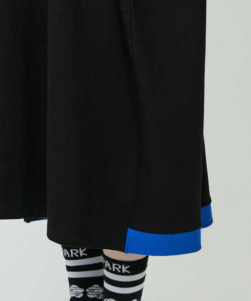 FRAPBOIS（フラボア）の「スウェットワンピ（ワンピース・レディース・ブルー/ブラック・1）」の8枚目の写真