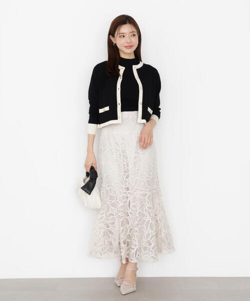 PROPORTION BODY DRESSING(プロポーションボディドレッシング)の「ケミカルレースマーメイドスカート / 1215220910(スカート・レディース・ダークグレー/ベージュ/ブラウン系その他・SMALL/P/S/MEDIUM)」の11枚目の写真