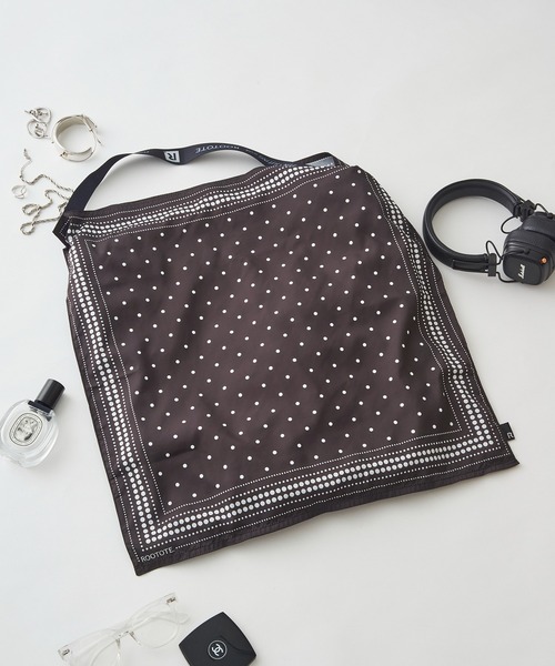 ROOTOTE（ルートート）の「【ROOTOTE】LT.TALL.スカーフバッグ－A 3664（トートバッグ・レディース・その他1/ネイビー/ピンク/ブラック/ライトブルー/その他2/ネイビー系1/ブルー系その他/ピンク系1/ホワイト系1/ホワイト系2/ホワイト/オレンジ/グリーン/ミント/レッド/ピンク系2/ピンク系3/アイボリー/ブルー系2/イエロー/ネイビー系2/ブルー/パープル/ブラック系1・FREE）」の7枚目の写真