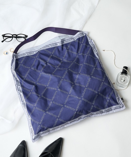 ROOTOTE(ルートート)の「【ROOTOTE】LT.TALL.スカーフバッグ-A 3664(トートバッグ・レディース・その他1/ネイビー/ピンク/ブラック/ライトブルー/その他2/ネイビー系1/ブルー系その他/ピンク系1/ホワイト系1・FREE)」の6枚目の写真