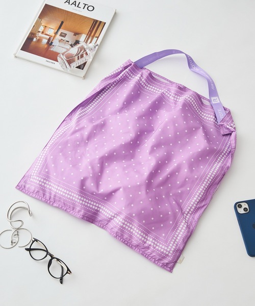 ROOTOTE（ルートート）の「【ROOTOTE】LT.TALL.スカーフバッグ－A 3664（トートバッグ・レディース・その他1/ネイビー/ピンク/ブラック/ライトブルー/その他2/ネイビー系1/ブルー系その他/ピンク系1/ホワイト系1/ホワイト系2/ホワイト/オレンジ/グリーン/ミント/レッド/ピンク系2/ピンク系3/アイボリー/ブルー系2/イエロー/ネイビー系2/ブルー/パープル/ブラック系1・FREE）」の17枚目の写真
