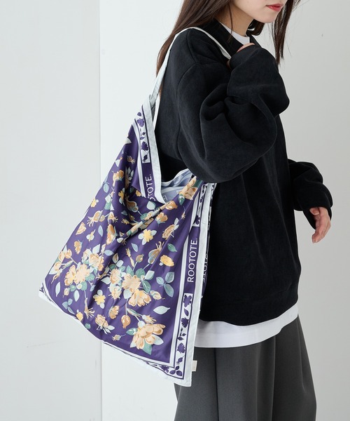 ROOTOTE(ルートート)の「【ROOTOTE】LT.TALL.スカーフバッグ-A 3664(トートバッグ・レディース・その他1/ネイビー/ピンク/ブラック/ライトブルー/その他2/ネイビー系1/ブルー系その他/ピンク系1/ホワイト系1・FREE)」の21枚目の写真