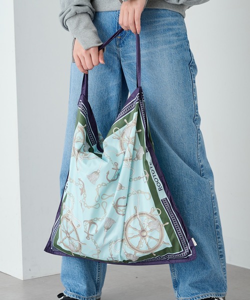 ROOTOTE】LT.TALL.スカーフバッグ－A 3664（トートバッグ