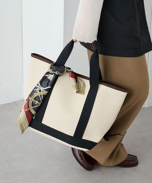 その他 tetote ROOTOTE】LT.TALL.スカーフバッグ－A 3664（トートバッグ
