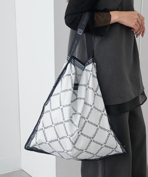 ROOTOTE(ルートート)の「【ROOTOTE】LT.TALL.スカーフバッグ-A 3664(トートバッグ・レディース・その他1/ネイビー/ピンク/ブラック/ライトブルー/その他2/ネイビー系1/ブルー系その他/ピンク系1/ホワイト系1・FREE)」の11枚目の写真