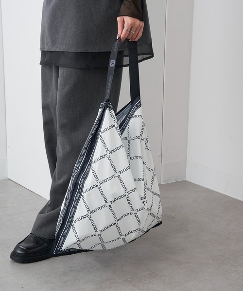 ROOTOTE(ルートート)の「【ROOTOTE】LT.TALL.スカーフバッグ-A 3664(トートバッグ・レディース・その他1/ネイビー/ピンク/ブラック/ライトブルー/その他2/ネイビー系1/ブルー系その他/ピンク系1/ホワイト系1・FREE)」の14枚目の写真