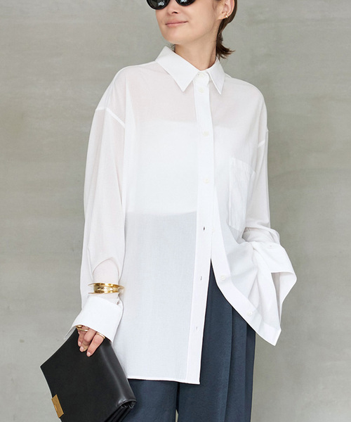 新品　Deuxieme Classe COTTON WASH シャツ Deuxieme Classe（ドゥーズィエムクラス）の「COTTON WASH
