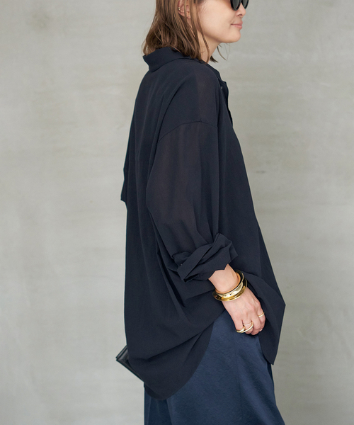 週末セール！ドゥーズィエムクラス Cotton Sheer Wash シャツ Cotton Sheer Wash シャツ（シャツ/ブラウス）｜Deuxieme Classe