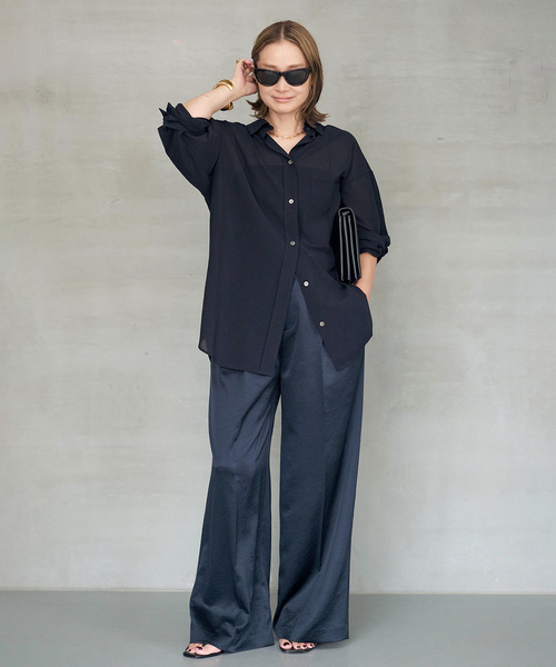 週末セール！ドゥーズィエムクラス Cotton Sheer Wash シャツ Cotton Sheer Wash シャツ（シャツ/ブラウス）｜Deuxieme Classe