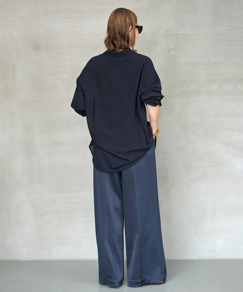 Cotton Sheer Wash シャツ（シャツ/ブラウス）｜Deuxieme Classe