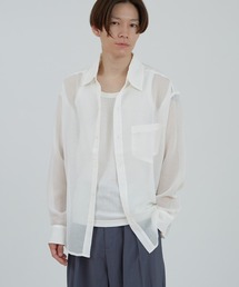 improves（インプローブス）の「長袖 かすりシャツ（シャツ/ブラウス・メンズ）」