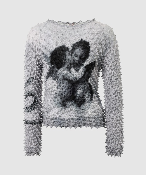 MASU（エムエーエスユー）の「SPIKY ANGEL TOPS（その他トップス・メンズ・イエロー/グレー・48/46）」の2枚目の写真