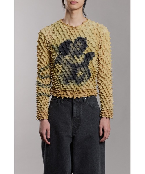 MASU（エムエーエスユー）の「SPIKY ANGEL TOPS（その他トップス・メンズ・イエロー/グレー・48/46）」の8枚目の写真