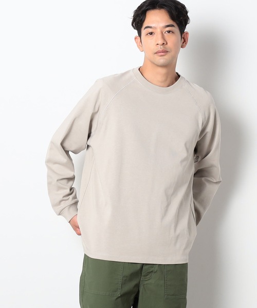 DISCUS(ディスカス)の「DISCUS(ディスカス)×GrandPARK(グランドパーク)別注ロングスリーブTシャツ(Tシャツ/カットソー・メンズ・グレー/グリーン/レッド/ベージュ/イエロー/チャコールグレー・LARGE/MEDIUM)」の4枚目の写真
