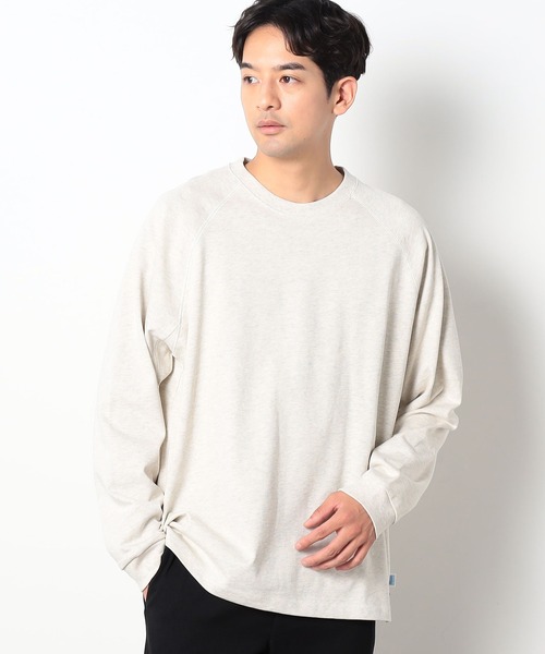 DISCUS(ディスカス)の「DISCUS(ディスカス)×GrandPARK(グランドパーク)別注ロングスリーブTシャツ(Tシャツ/カットソー・メンズ・グレー/グリーン/レッド/ベージュ/イエロー/チャコールグレー・LARGE/MEDIUM)」の3枚目の写真