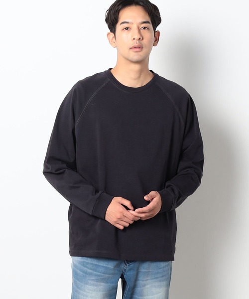 DISCUS(ディスカス)の「DISCUS(ディスカス)×GrandPARK(グランドパーク)別注ロングスリーブTシャツ(Tシャツ/カットソー・メンズ・グレー/グリーン/レッド/ベージュ/イエロー/チャコールグレー・LARGE/MEDIUM)」の2枚目の写真