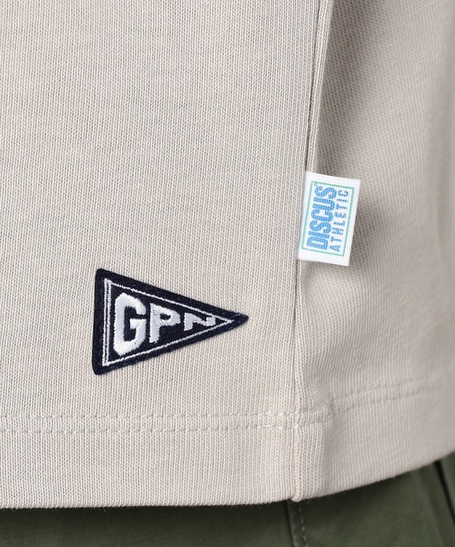 DISCUS(ディスカス)の「DISCUS(ディスカス)×GrandPARK(グランドパーク)別注ロングスリーブTシャツ(Tシャツ/カットソー・メンズ・グレー/グリーン/レッド/ベージュ/イエロー/チャコールグレー・LARGE/MEDIUM)」の20枚目の写真
