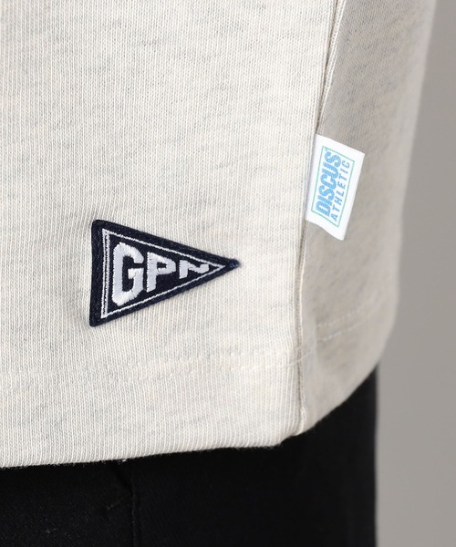 DISCUS(ディスカス)の「DISCUS(ディスカス)×GrandPARK(グランドパーク)別注ロングスリーブTシャツ(Tシャツ/カットソー・メンズ・グレー/グリーン/レッド/ベージュ/イエロー/チャコールグレー・LARGE/MEDIUM)」の8枚目の写真
