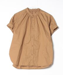 新品未使用　MACPHEE シャツ MACPHEE ブラウス シャツ アキハストライプ バンドカラーシャツ