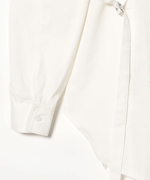 GHOSPELL（ゴスペル）の「GHOSPELL / Beth Oversized Shirt（シャツ/ブラウス・レディース・オフホワイト・SMALL）」の4枚目の写真