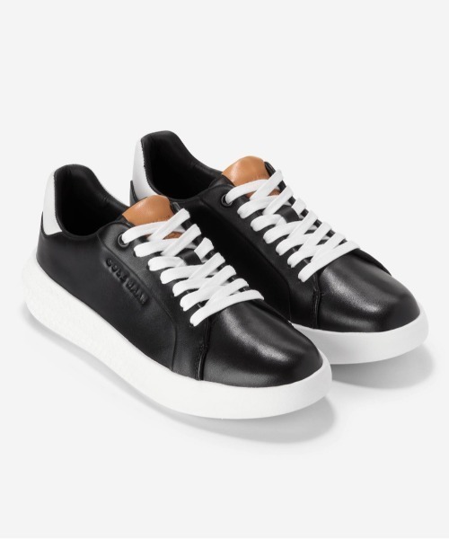 COLE HAAN(コールハーン)の「グランド ハリオン カップ レザー womens(スニーカー・レディース・ブラック・6/6.5/7/7.5/5.5/5/8/8.5)」の2枚目の写真