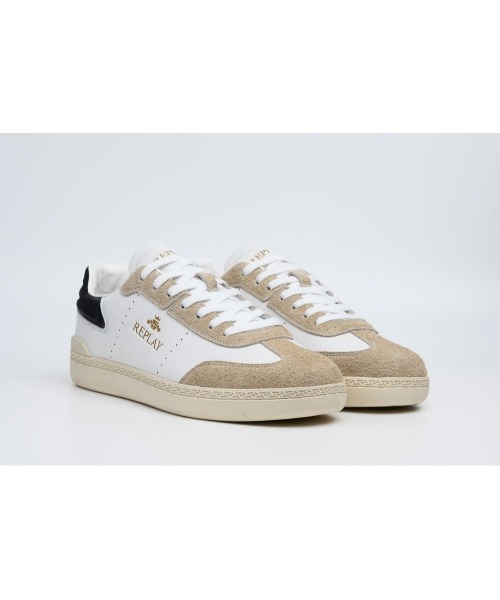 REPLAY（リプレイ）の「パイパー デュアルレザースニーカー（スニーカー・メンズ・ホワイト系・41/42/43/44/40）」の3枚目の写真