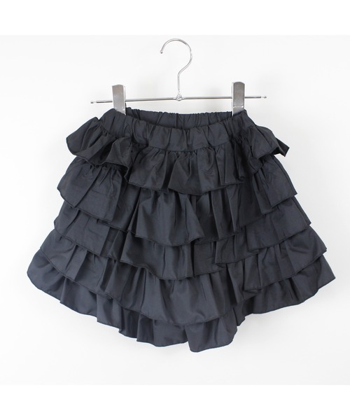 maarook（マルーク）の「タフタフリルキュロット（その他パンツ・キッズ・ブラック/ホワイト・130cm/120cm/110cm/100cm）」の4枚目の写真