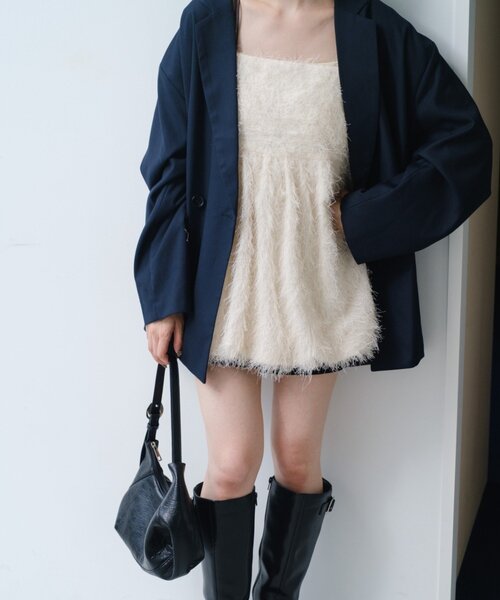 セール】バルーンシャギービスチェ（キャミソール）｜Kastane