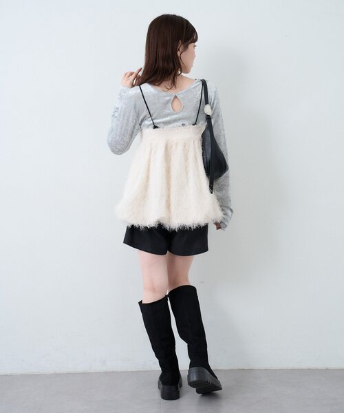 セール】バルーンシャギービスチェ（キャミソール）｜Kastane