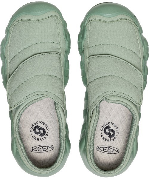 KEEN（キーン）の「HYPOWSER WRAP / ハイパウザー ラップ / レディース スリッポン スニーカー（スリッポン・レディース・モスグリーン・22.5cm/23cm/23.5cm/24cm/24.5cm/25cm/25.5cm/26cm）」の6枚目の写真