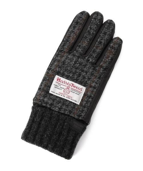 HARRIS TWEED(ハリスツイード)の「<INFIELDER DESIGN> HARRIS GLOVE/手袋◆(手袋・メンズ・ブラック/グレー/ネイビー/その他1/その他2/その他3・ONE)」の8枚目の写真
