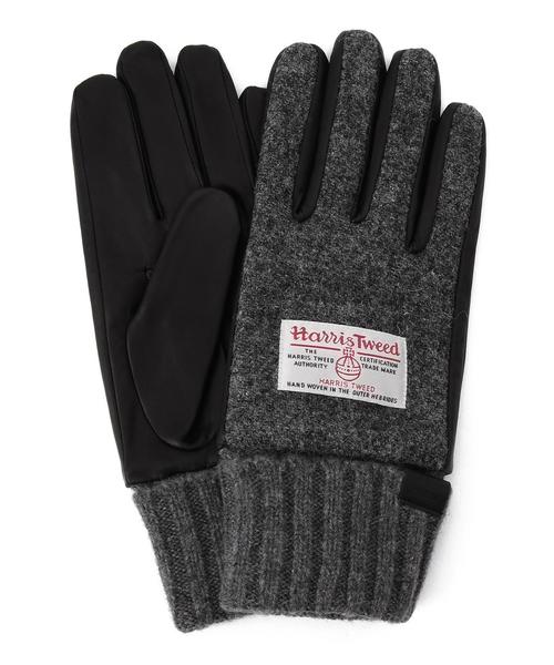 HARRIS TWEED(ハリスツイード)の「<INFIELDER DESIGN> HARRIS GLOVE/手袋◆(手袋・メンズ・ブラック/グレー/ネイビー/その他1/その他2/その他3・ONE)」の13枚目の写真