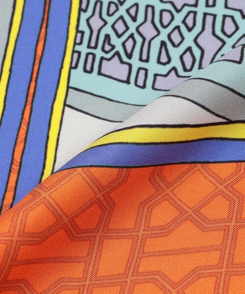 Kinloch（キンロック）の「Kinloch シルクスカーフ（バンダナ/スカーフ・メンズ・ピンク系その他/オレンジ系その他2・FREE）」の9枚目の写真