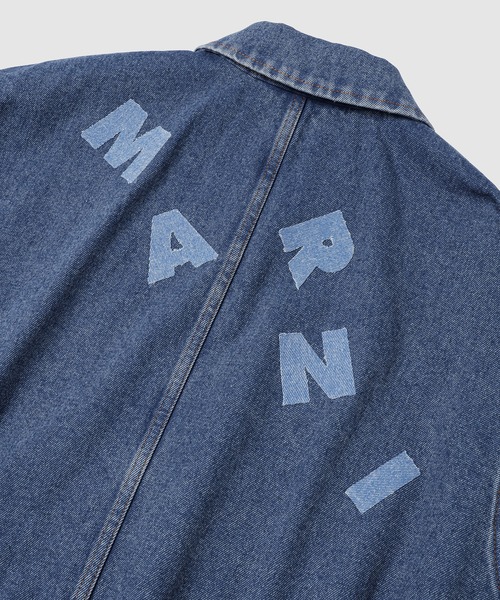MARNI（マルニ）の「DENIM / レタリングロゴブルゾン（デニムジャケット・メンズ・ブルー・48(L)）」の7枚目の写真