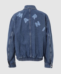 MARNI マルニ DENIM EDITION 　デニム ジャケット XS マルニ デニムジャケット チェック ウール 切り替え インディゴ