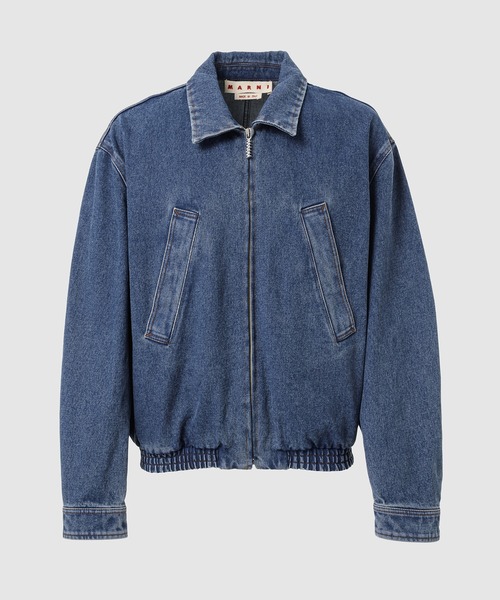 MARNI（マルニ）の「DENIM / レタリングロゴブルゾン（デニムジャケット・メンズ・ブルー・48(L)）」の10枚目の写真